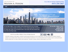 Tablet Screenshot of personlaw.com